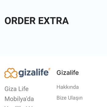 Giza Life Gardırop Aldım Gönderilmedi