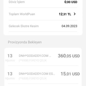 Godaddy Ödeme İtirazı Ve İzinsiz Kart Çekimi