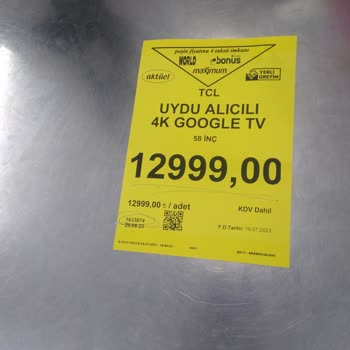 BİM&nbsp; Etiket Fiyatından Satılan Ürünü Şahsıma Zamlı Fiyattan Vermeleri