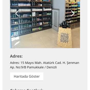 Supplementler Firmanın Telefon Numarası Hatası