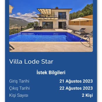 Yazlıkcım Tatile 5 Gün Kala Villanın Değiştirilmesi