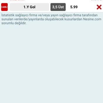 Nesine Görsel Hata Sonucu Kaybımız