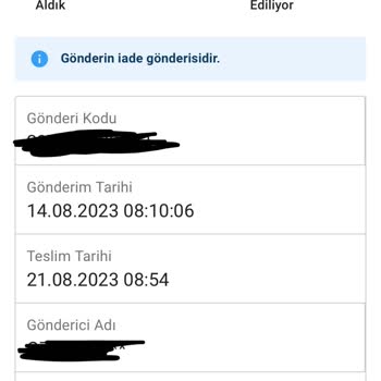 Watsons İade Kargo ve Para İadesi
