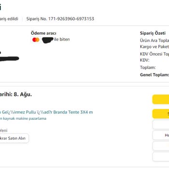 Amazon'da Satıcı 28 Gündür Ürünümü Göndermedi