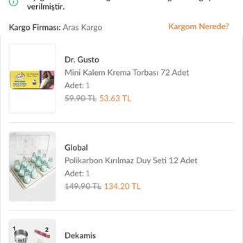 Bidolupasta.com Bidolupasta Ürünlerimi Göndermiyor