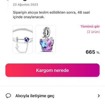 Gardrops Teslim Edilen Ürün Uygulamada Kargoda Gözüküyor