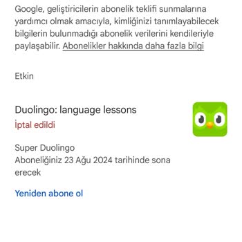 Duolingo Premium Subscription Renewed Without Consent
