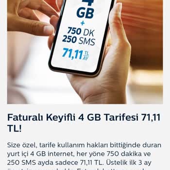Türk Telekom 71TL Durma Özelliği Olan Hatta 2 Günde 200TL Fatura Geldi