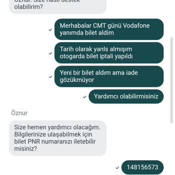 Vodafone Ücret İadesi Yapılmıyor