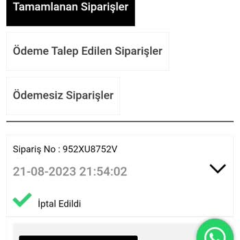Gofeel Marka Siparişlerimi Göndermedi Para İadesi De Alamadım