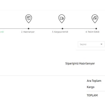 Samsung Telefon Sipariş Verilen Ürün Hareket Olmaması