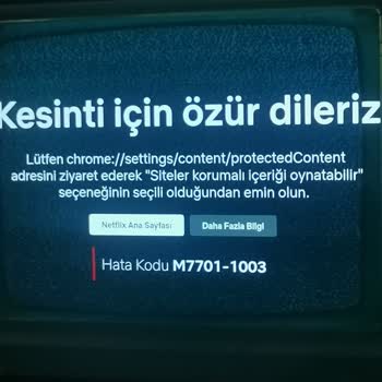 Axen Televizyon Tarayıcı Sorunu