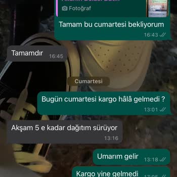 Modalilium Çapraz Kargo Ürünlerin Ulaşmaması
