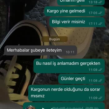 Modalilium Çapraz Kargo Ürünlerin Ulaşmaması