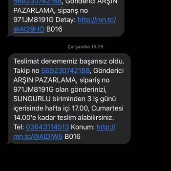 Modalilium Çapraz Kargo Ürünlerin Ulaşmaması