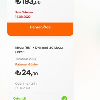 D-Smart Faturayı Yanlış Yansıtıp Yayınımı Kesti