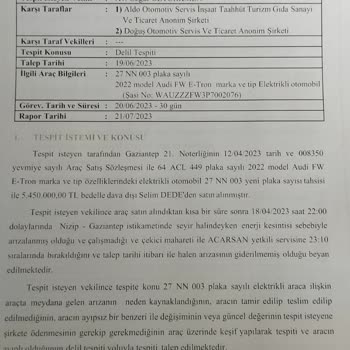 Audi Elektrik Arızası Doğuş Otomotiv