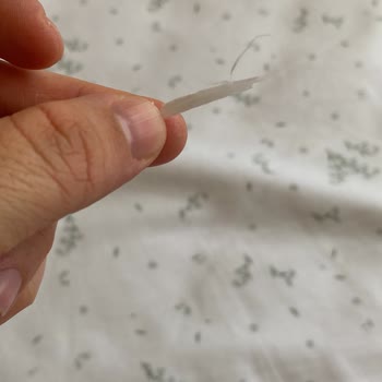 A Cutter Piece Came Out Of The Prima Premium Care Cloth!