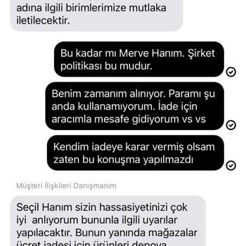 Beymen Yanlış Ürün Gönderiyor İade Sıkıntısı Yaşatıyor