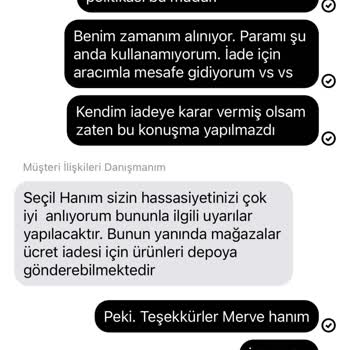 Beymen Yanlış Ürün Gönderiyor İade Sıkıntısı Yaşatıyor