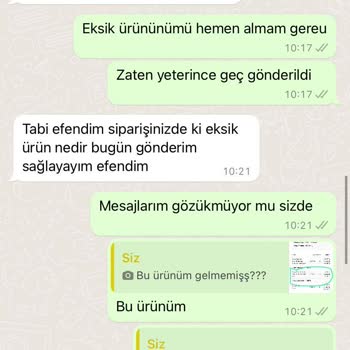 Homamia Ev Tekstili Ürünlerin Kargoya Verilmemesi Ve Eksik Ürün Gönderimi