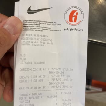 Barçın Spor Nike Ayakkabı Defolu Ürün