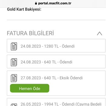 Macfit (İstanbul Anadolu) Üyelik İptal Sorunu!
