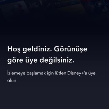 Disney+ Üyelik Problemi