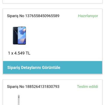 A101 Siparişin Kargoya Verilmemesi