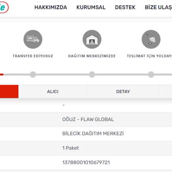 Flaw Wear Kargo İptali Süreci