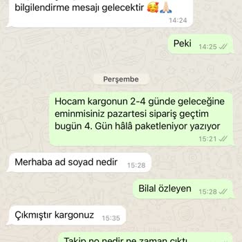 Outfit Man Sipariş Verdiğim Ürün 8 Gün Oldu Teslim Edilmedi