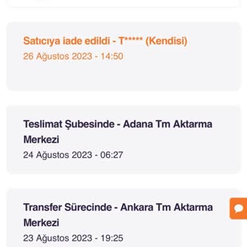 Teknosa'dan Sipariş Ettiğim Ürünün Hepsijet Tarafından Gönderilmemesi Nedeniyle İade