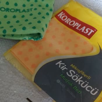 Koroplast Mutfak Bezi Boyası Bulaşıyor