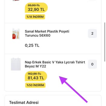 Migros İstemediğim Bir Ürün Faturaya Eklenmiş