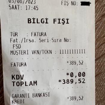 Migros İstemediğim Bir Ürün Faturaya Eklenmiş