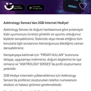 Vodafone Yanımda Uygulamasındaki Kampanya Sorunu
