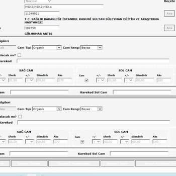 Birinci Göz Hastanesi Yanlış Muayene Sonucu Mağdur Edildim.