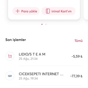 Lidio Ödeme Hizmetleri İzinsiz Para Çekimi
