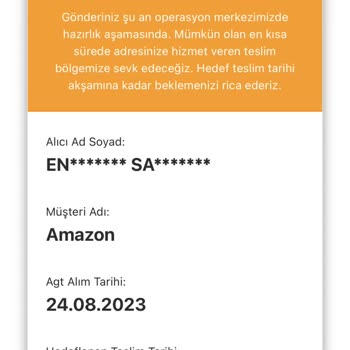 Amazon'dan Satın Aldığım Ürünün Kargolama Sürecinde Yaşanılan Fiyasko