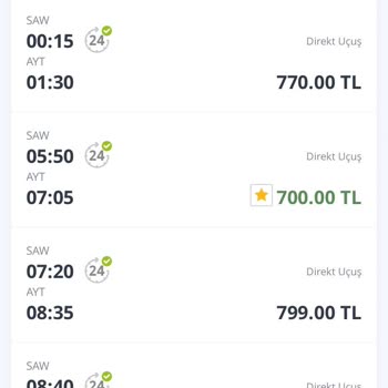 Pegasus Uçak Biletimi Aldıktan Sonra Fiyatın %50 Ucuzlaması