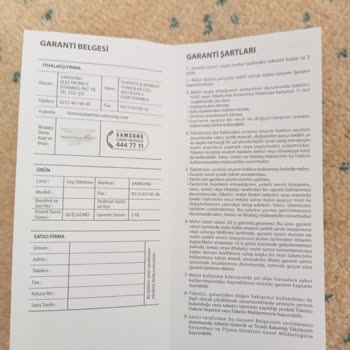 Samsung A73 Telefonumda Nem Algılandı Uyarısı Ve Sarı Renk Çizgiler Problemi