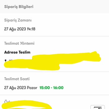 Cepte Şok Adrese Teslim Edilmeyen Siparişim