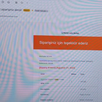 Renklilensmarket.com Renkli Lensmarket.com Ürün Değişimi Ve İade Talebi