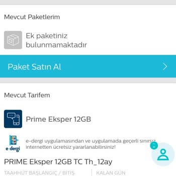 Türk Telekom, Prime Eksper 12 GB Faturalı Hat