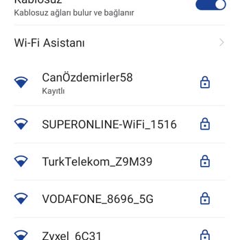 Omix Wi-fi Ye Bağlanıyorum Bağlantı Her Ekran Açıp Kapama Da Kopuyor