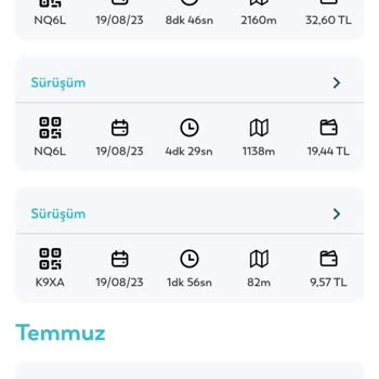 BinBin Araçların Çalışmaması Sonucu Kullanamamam Ve Ücret Kesilmesi