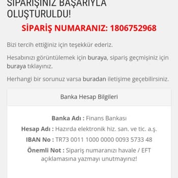 Hazirda.com Satışa Ürün Bırakılıp Sonrasında Yok Diyorlar