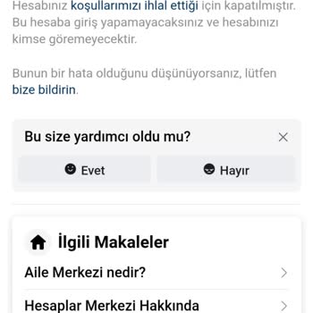 Instagram Hesabımın Askıya Alınması