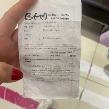 212 AVM Valiz Değişim Yapılmaması