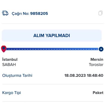 Aras Kargo Kurye Talebi